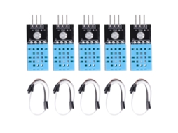 5pcs Sensor de Temperatura e Umidade Digital de Alta Sensibilidade Módulo para Estufa com Cavo de Salto