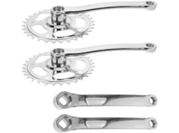 Conjunto De Pedivela De 2 Peças Para Bicicleta De Montanha, Leve E Durável.