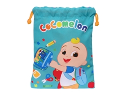 Bolsinha de Merenda Cocomelon Back To Class Azul Claro