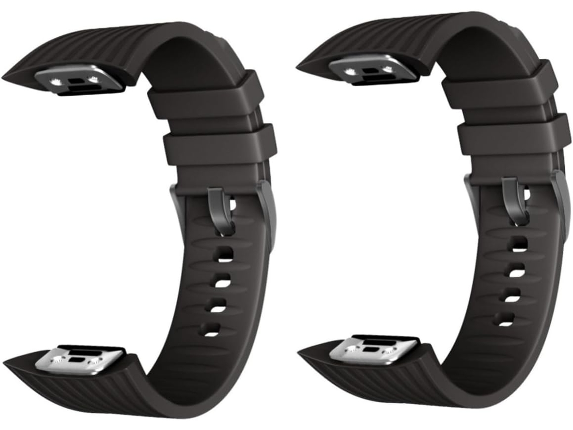 2 Pulseiras De Silicone Reposição Para Smartwatch, Fáceis