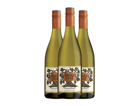 Vinho branco GNARLY HEAD Chardonnay California (0.75 L - 3 Unidades)