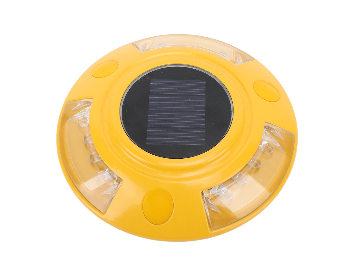 2026 luz Solar para Muelle Y Carretera Ip68 Impermeable Marca Calzada Luces de Advertencia Automatizadas Blanca