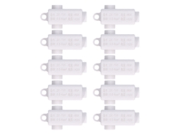 10pcs Bloco Divisor T 3 Vias Conector Inline Alto Poder Zkt06 400v 60a
