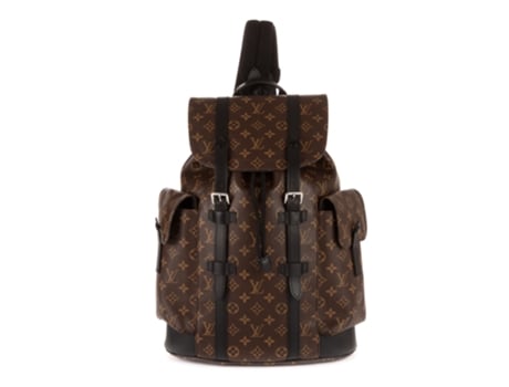 Mochila De Mulher Louis Vuitton Christopher Preto (tamanho Único)