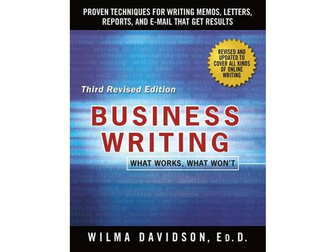 Livro Business Writing de Wilma Davidson (Inglês)