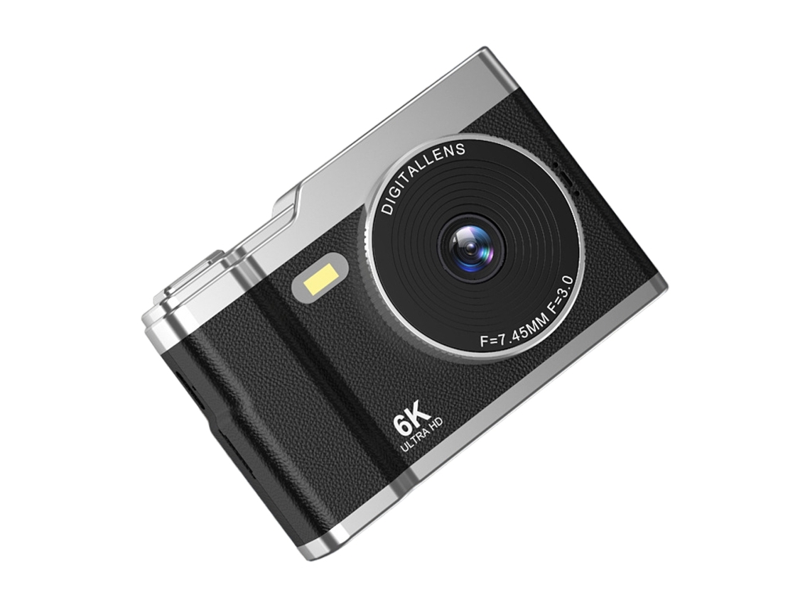 Câmera Digital Portátil Com Lentes Duplas, Função Antivibração Eletrônica Para Viagens E Uso Diário Brilvibera
