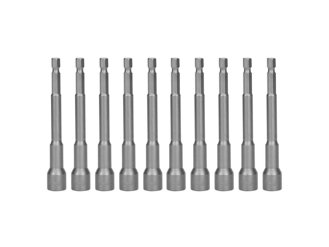 10pcs Bucha de Porca Magnética 10mm S/MARCA