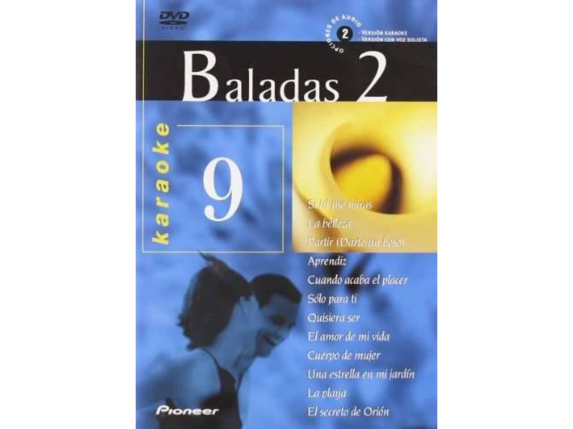 DVD Karaoke 9 Baladas 2 (Edição em Espanhol)