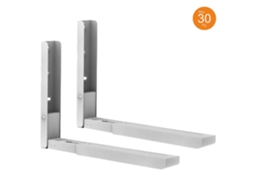 Suporte Microondas 285-425Mm 30Kg Branco