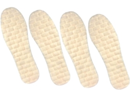 Palmilhas Térmicas Forradas Com Lã Polar Sherchpry 2 Pares, Confortáveis E Quentes Para O Inverno, Com Amortecimento