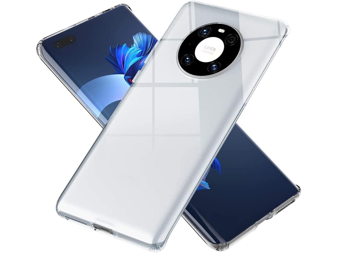 Capa Protetora Avançada Antichoque Almofada Proteção Contra Quedas para Huawei Mate 40 Pro HONGWE. Transparente