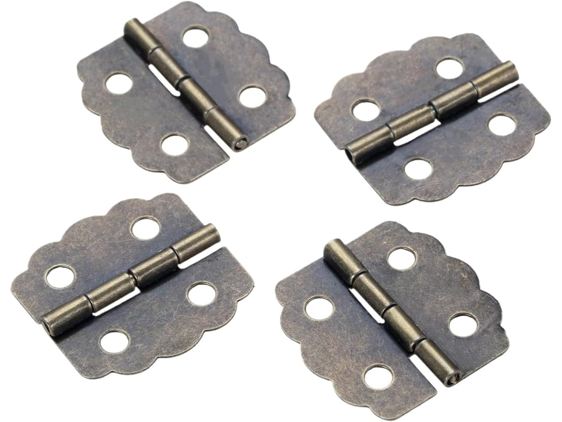 Dobradiças Para Caixa De Joias 80 160 Peças Bronze Antigo Porta Armário Cozinha Caixas Acessórios Móveis
