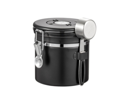 Recipiente Para Café, 1,8l, Armazenamento, Válvula Unidirecional De Co2 E Data