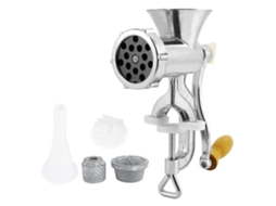 Moedor de carne manual enfarçador de salsicha moinho de carne manual para porco e boi | S/MARCA
