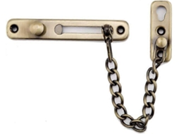 Corrente De Segurança Para Porta, Cadeado, Fechadura De Entrada, Ferrolho