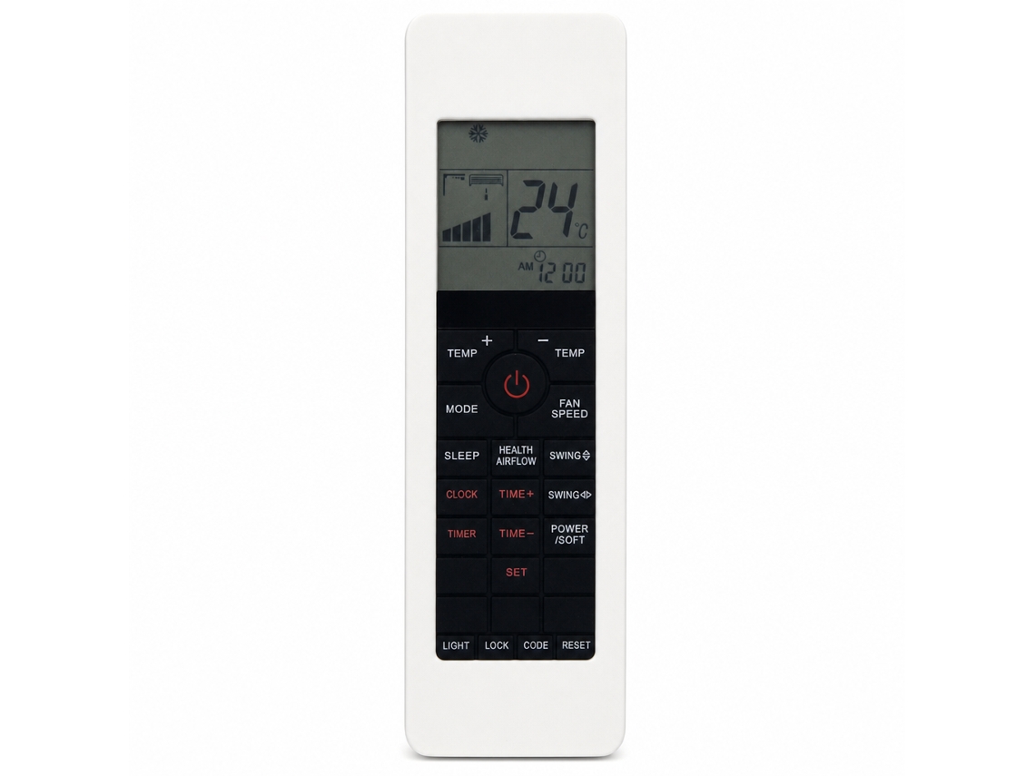 Comando À Distância Para Ar Condicionado Compatível Com York E Haier 0010401314k York-0010401314t_dae