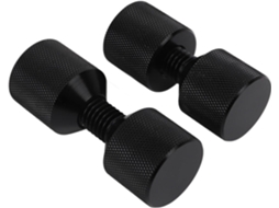 Conjunto De 2 Pinos Alinhamento Flange Alumínio Reforçado 1 1/8