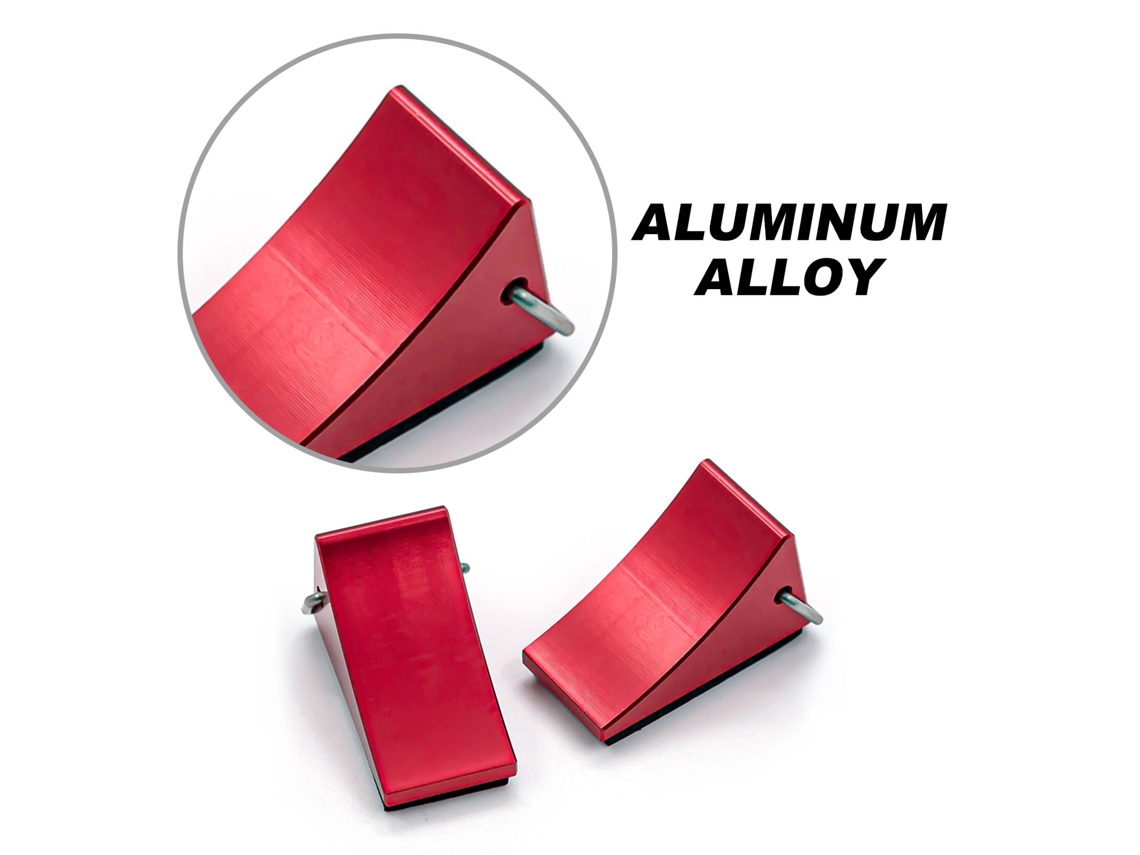 Bloque Fixador De Roda De Liga De Alumínio 2pcs Para Carro Rc 1/14 1/12 1/10