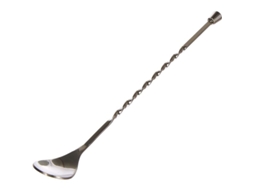 Cuchara De Coquetel De Aço Inoxidável Linjou, 28 Cm, Seguro Para Lava-louças