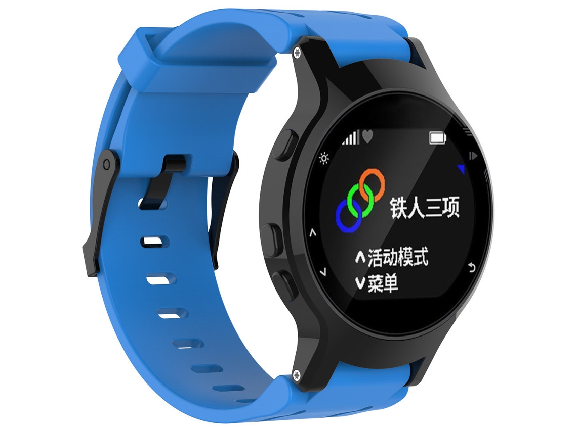 Pulseira De Silicone Para Garmin Forerunner 225 Azul Hexinyigjly