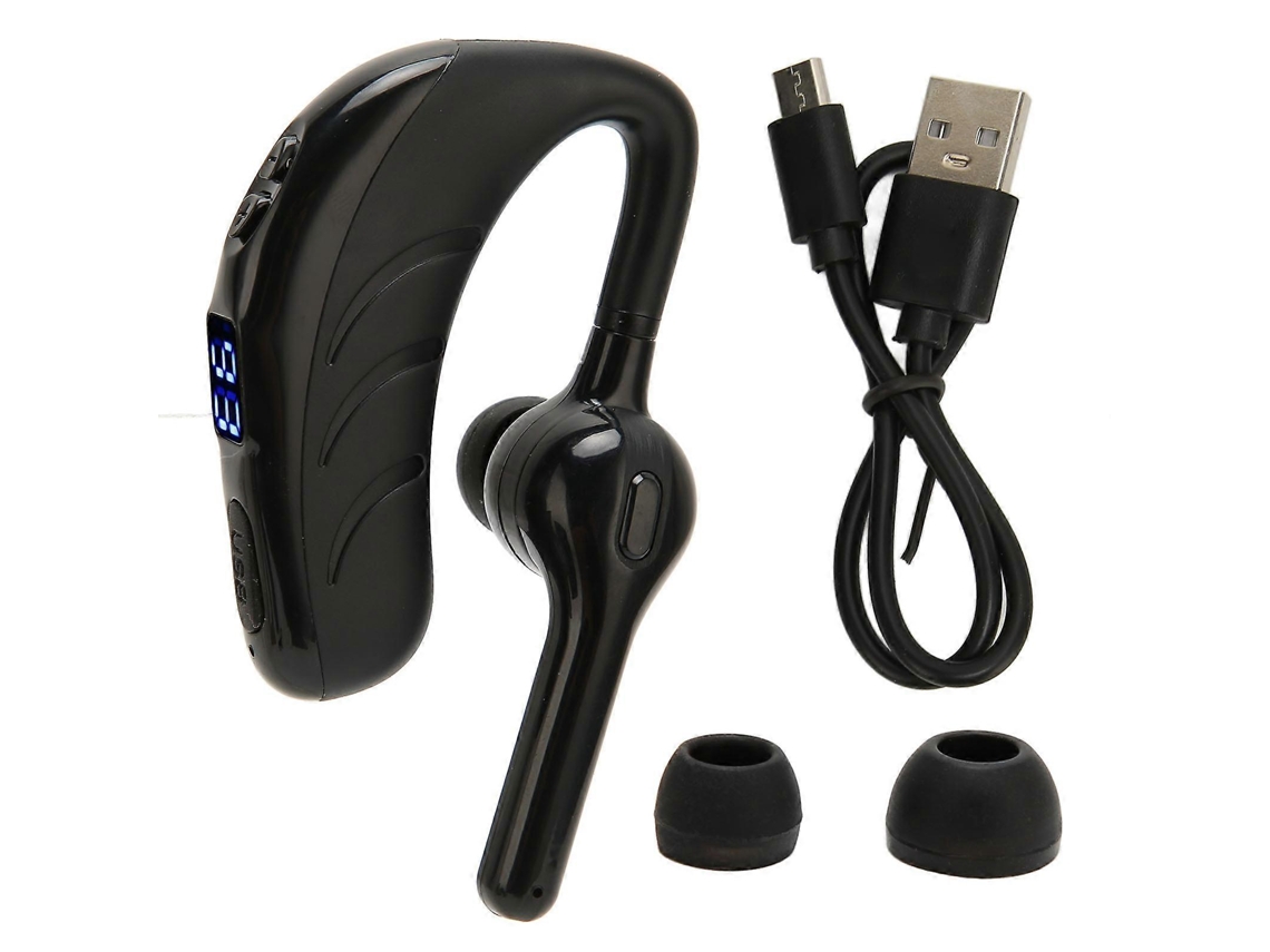 Fone De Ouvido Bluetooth Viva Voz Com Redução De Ruído E Visor De Bateria Para Esportes, Preto Ly Ebike