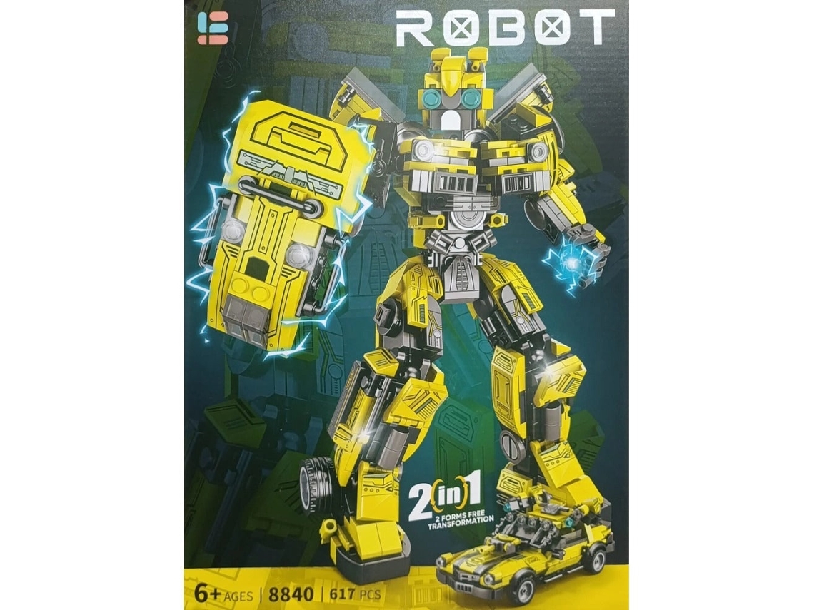 Maqueta Puzzle Robot Mod8840 Nuevo (617 Pcs)