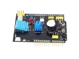 Placa de expansão multifuncional com sensor de temperatura LM35 e buzzer S/MARCA