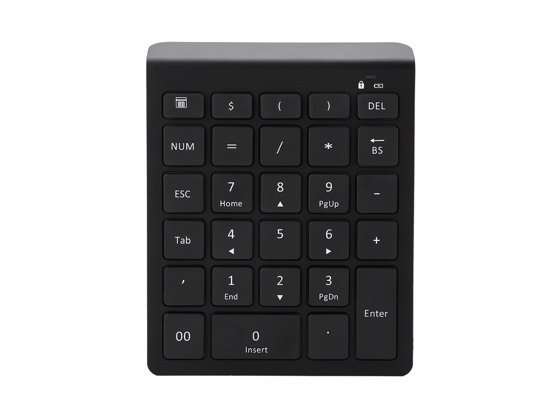 Teclado Numérico Sem Fio Bluetooth LAXISCREED