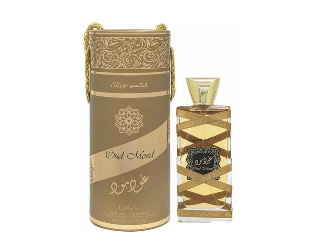 Oud Mood Elixir De Lattafa Perfume 100ml Unissex Eau De Parfum