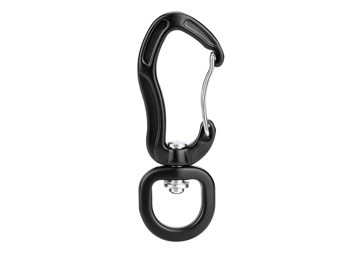 Engate Rápido de Carabina de Segurança Aluminio Preto