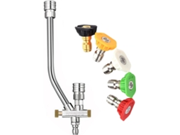 Canhões De Espuma Com Conector Duplo - Lança Limpeza Alta Pressão 5