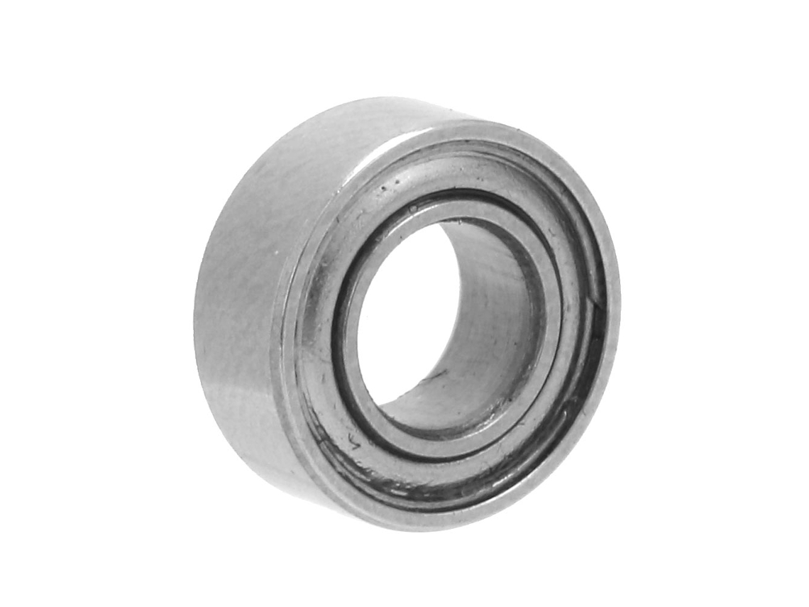 Laxiscreed Rolamentos De Esferas De Selagem Dupla De Uma Fila, 4x8x3mm, Pack De 10