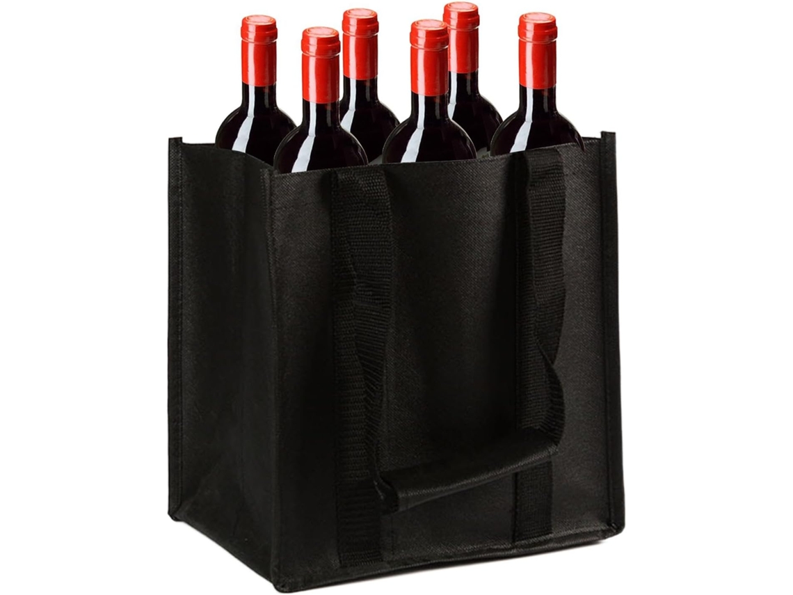 Sacos e Bolsas para 6 Garrafas de Vinho, Reutilizáveis Passas, Transporte Seguro, Práticas em CHABERLU