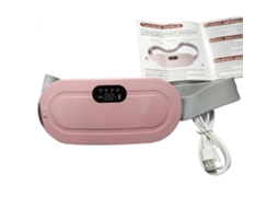 Massageador Abdominal Inteligente Com Cinto Vibratório Aquecido Para Aliviar O Desconforto Menstrual.