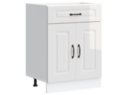 Kitchen Base Cabinet, Kitchen Base Cabinets Vidaxl Branco Madeira Processada (n/a)