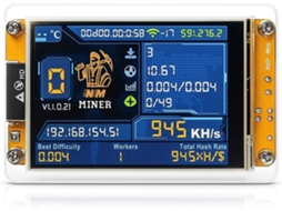 De Bitcoin, Minerador De Loteria Com Tela De 2,8 Polegadas, Minerador De Bitcoin Usb Com Taxa De Hash De 1060 Kh/s, Oper Componentes De Computadora