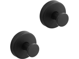 Conjunto de 8 Ganchos com ventosa S/MARCA, para janelas, portas, banheiro