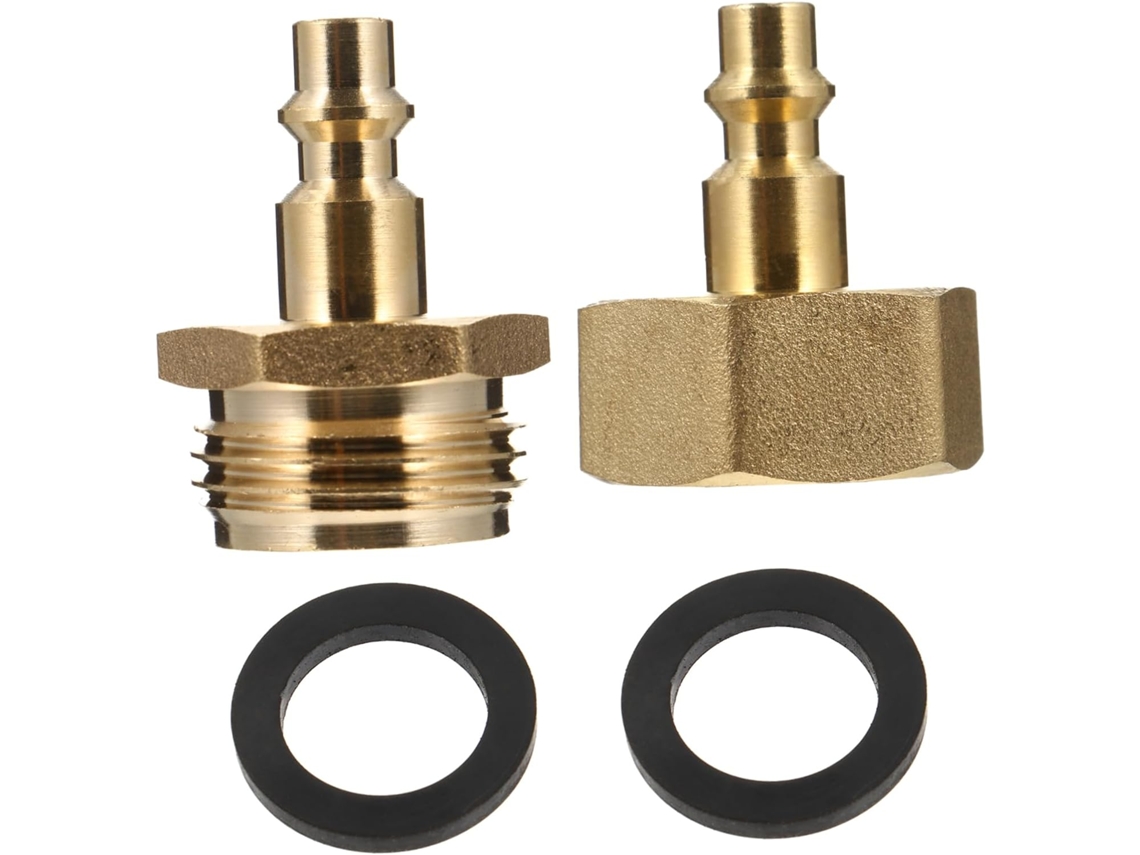 Conjunto De 2 Conectores Rápidos Cobre Com Junção Expansível Para