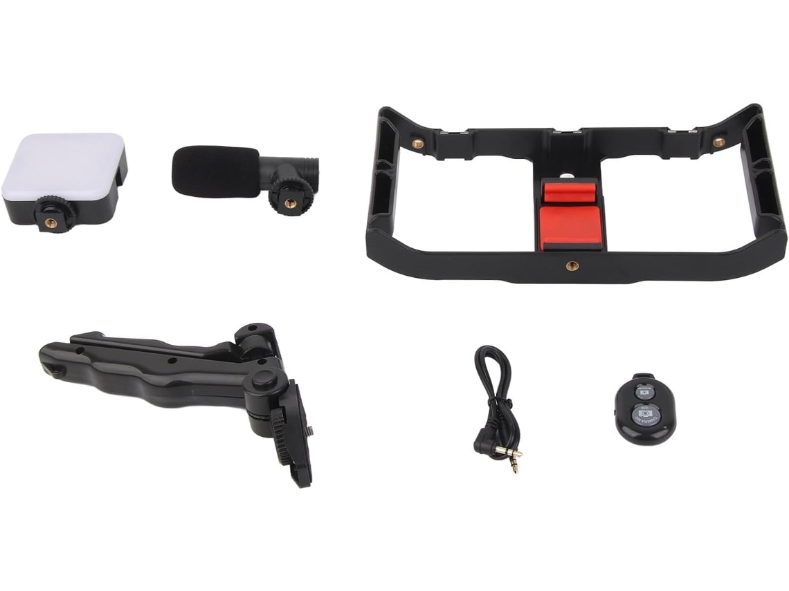 Kit de Microfone para Smartphone e Vlog Múltiplas Funções SFUSHOS