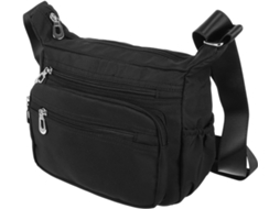 Bolsa De Ombro Feminina Leve, Ideal Para Viagens, Com Vários Compartimentos E Design Casual, À Prova D'água.