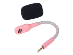 Aetheria microfone de Reposição para Fone de Ouvido Gaming Barracuda X 3.5mm Removível Rosa