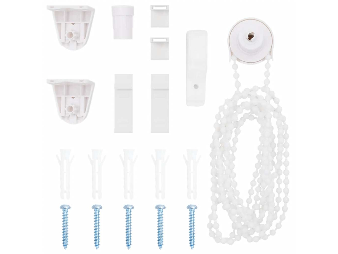 Vidaxl 19 Peças De Acessórios Para Estores De 18 Mm
