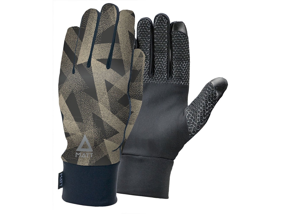 Luvas Printed Inner Touch Screen Verde XL Homem MATT