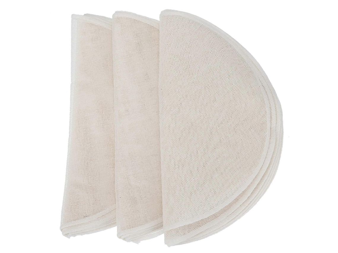 Conjunto De 30 Unidades De Tapetes E Forros Reutilizáveis ​​de Algodão Para Vaporização, Resistentes Ao Calor E Respiráveis, Ideais Para Fazer Dumplin