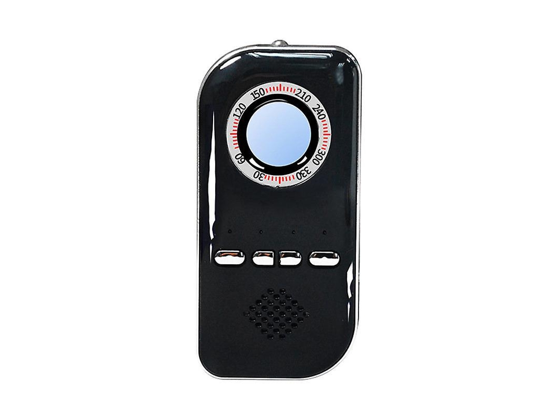 Detector Anti Espião Multifuncional De Sinal Rf Sem Fio Auto Detecção E Sensibilidade Ajustável Yizhood (preto)