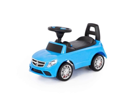 Polesie 84484 Ride On Car Supercar No. 3 com buzina Ride On Car Vehicle Wader (azul)