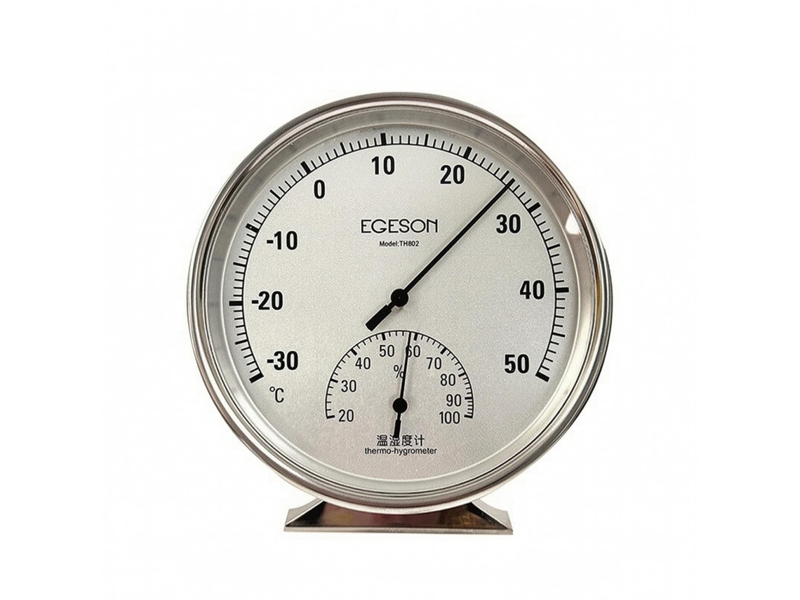 Monitor De Temperatura E Umidade, Para Casa, Jardim E, Visor Funcional