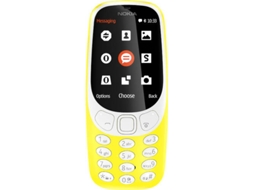 Telemóvel NOKIA 3310 (2.4'' - 2G - Amarelo)