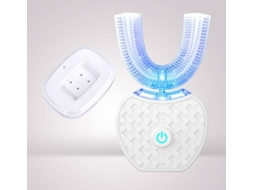 Escova de Dentes Elétrica  Ultra-sónica 360 Graus Branca (5000 rpm)
