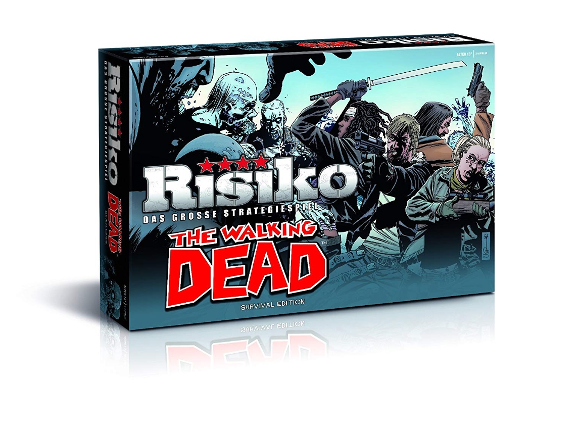 Jogo de Tabuleiro WINNING MOVES Risiko: The Walking Dead (Alemão - Idade Mínima: 10)
